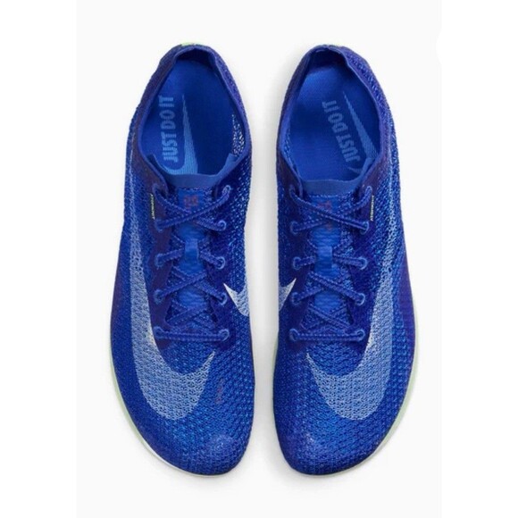 Nike Air Zoom Victory Racer Blue Track Spikes CD4385-400 Mens Size 8.5 - Picture 3 of 6